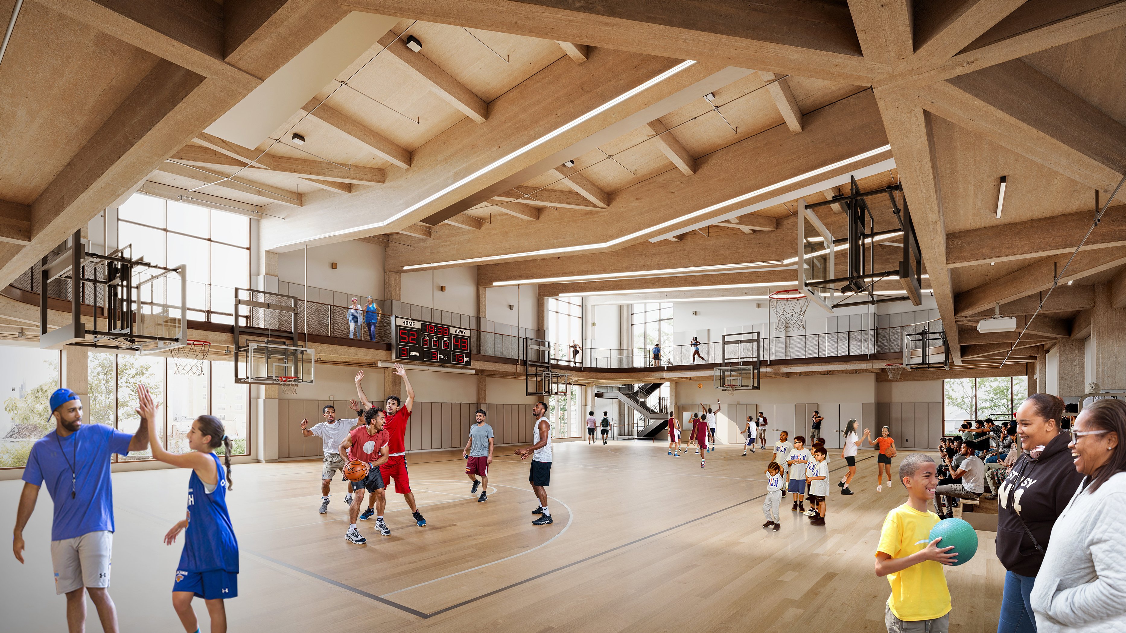 PG 2 DP MARVEL - Walter Gladwin Recreation Center _ Gymnasium Interior-PRINT