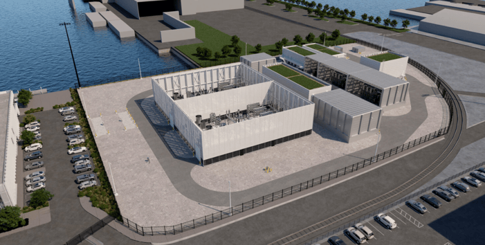 Rendering Equinor Substation Brooklyn