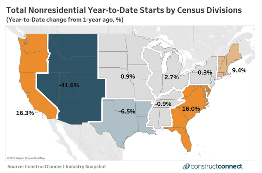 regional map us census starts constructconnect