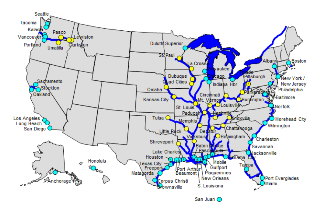 us water cmmerce map