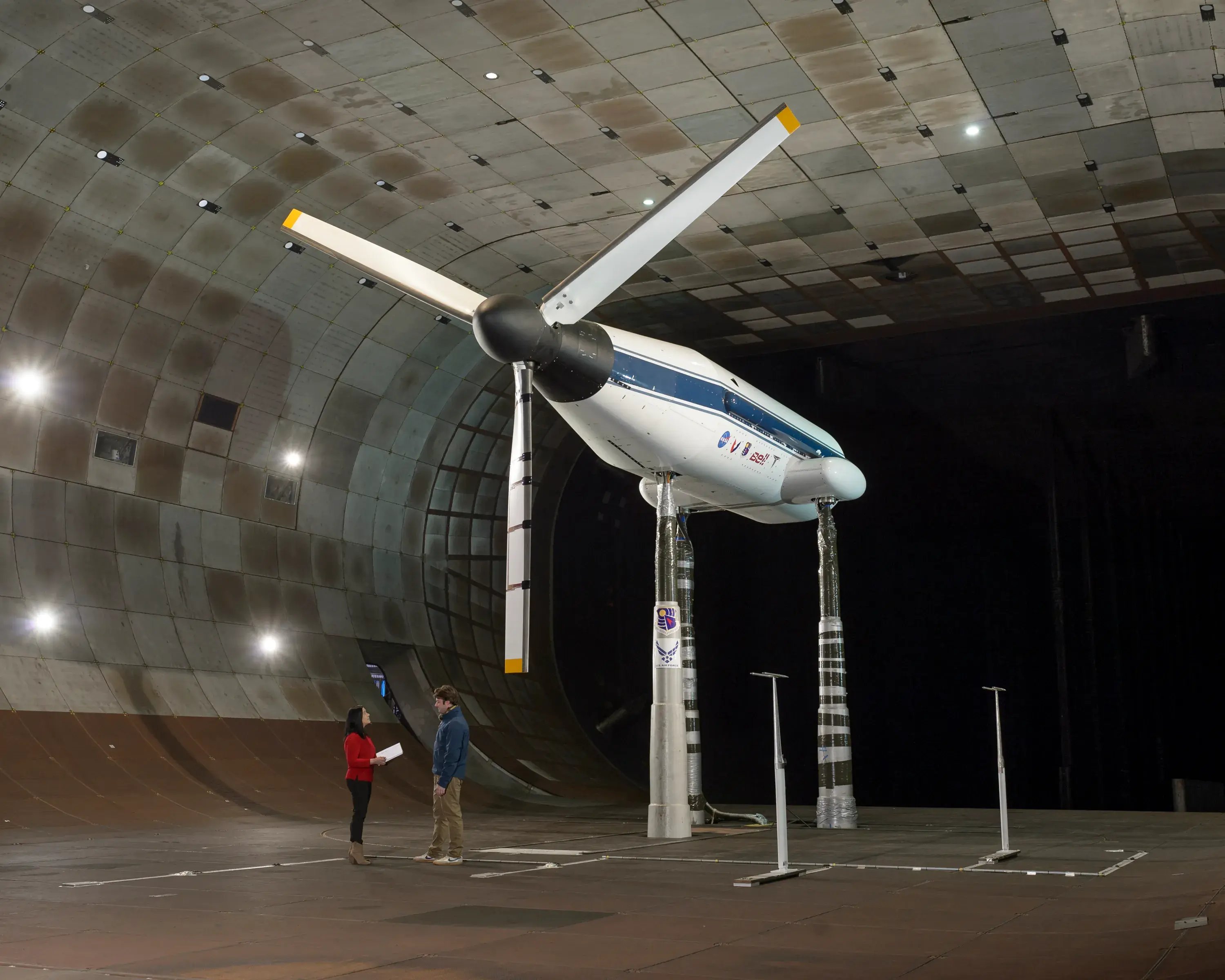 wind tunnel ames research interior